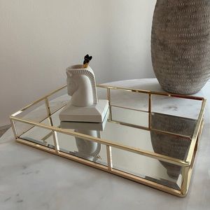 Mirrored Vanity/Bar Tray
